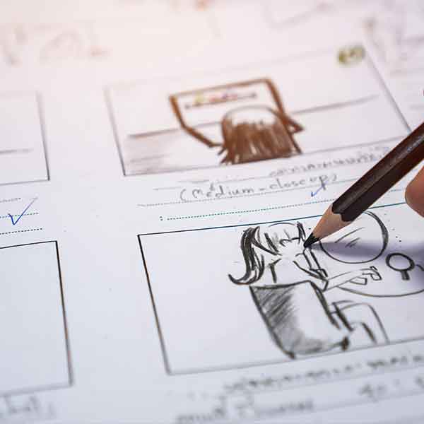 storyboard Konzeption und Storyboard